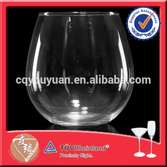 16oz Luxury Stemless Big Mouth Wine Glass