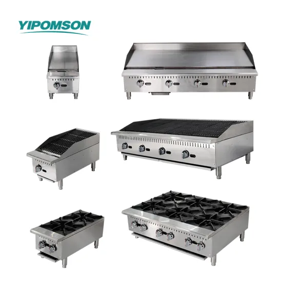 Adjustable temperature gas griddle
