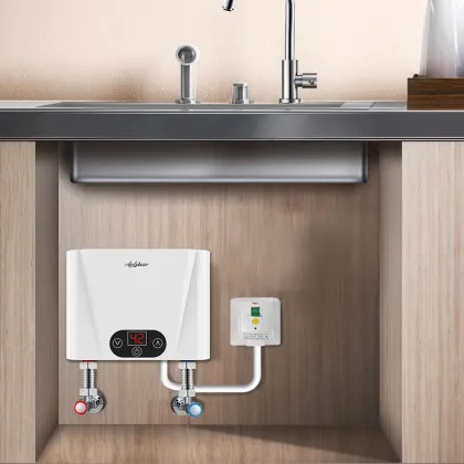 5.5kW Multi-point Instant Electric Shower & Kitchen Hot Water Heater