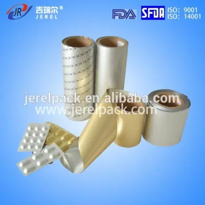 Drug Alu blister Bottom foil for the pharmaceutical packing