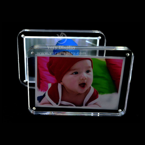 Customized luxury acrylic crystal photoframe poster frame