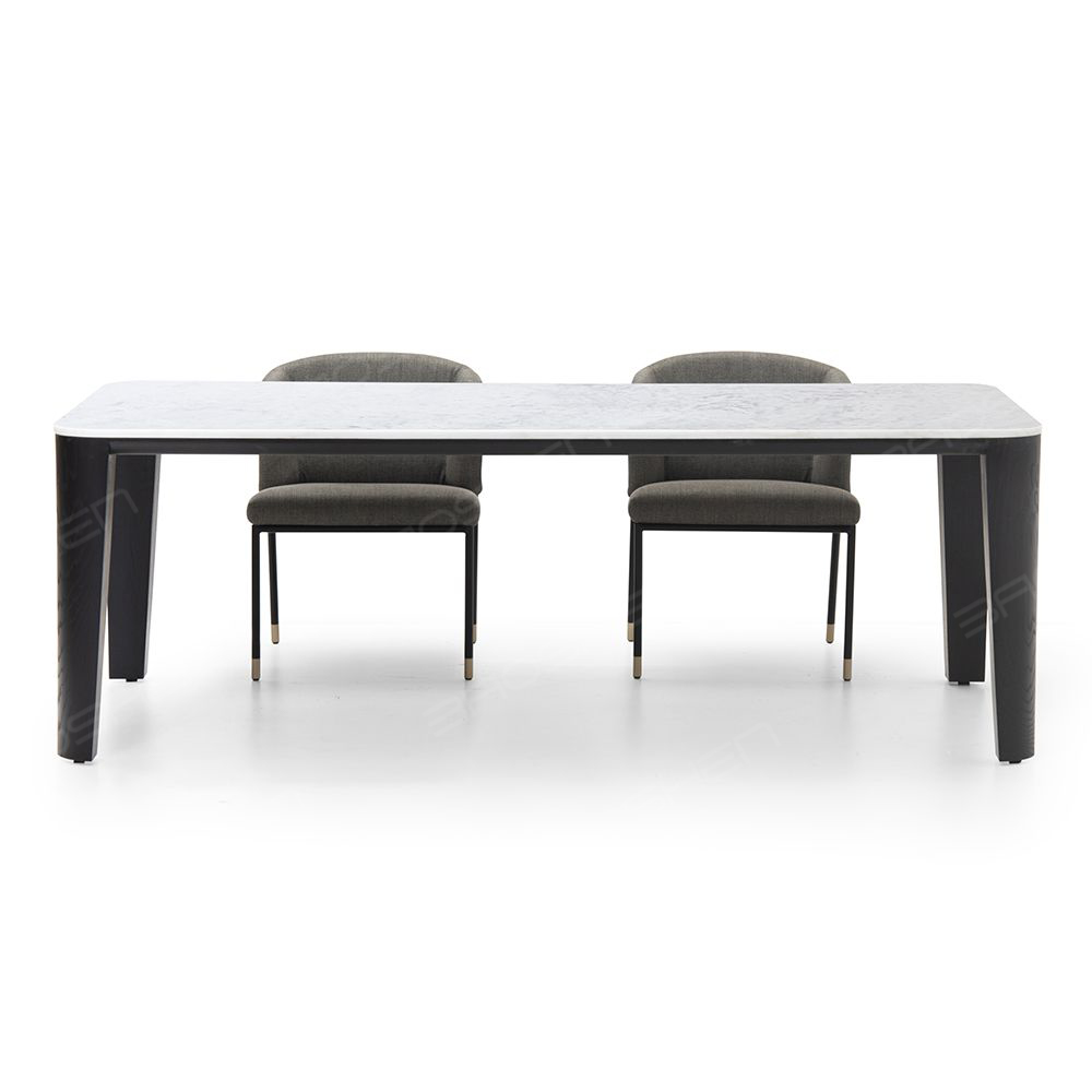 modern marble dining table