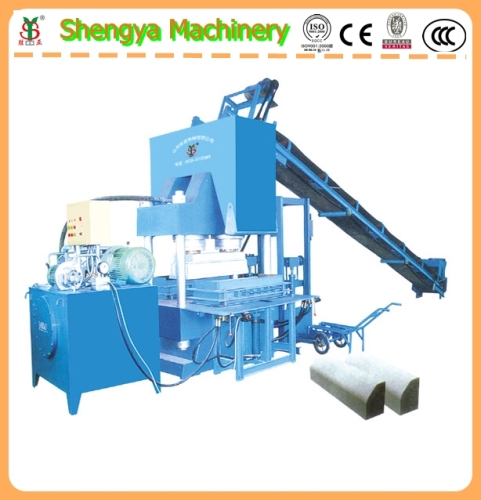 Sy3000 Fully Automatic Hydraulic Concrete-Curb-Stone-Making-Machine