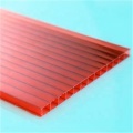 panel polikarbonat dinding berkembar/polikarbonat