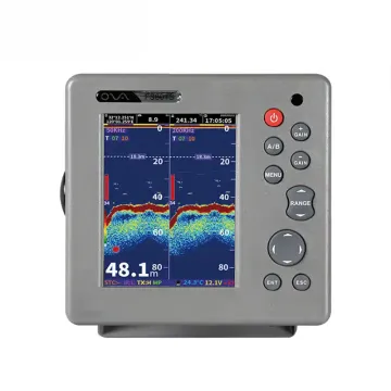 FS601S OVA 6 Inch Echo Sounder with Fish Finder Sonar Module for Marine Fishing