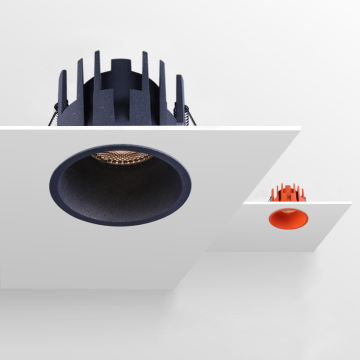 Commercial Hotel LED Downlights: 10W IP20 Dim to Warm Recessed COB Indoor Lighting