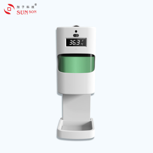 Fist Temperature Hand Sanitizer Dispenser Station Solution