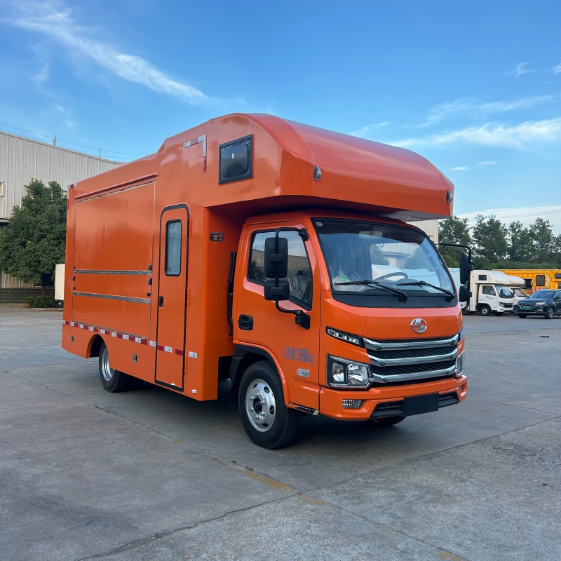 Plant‑Based Vegan Snacks Food Truck, All‑Vegetarian Mobile Food Cart