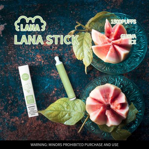 Factory Price Lana Stick Disposable Vape 1500 Puff