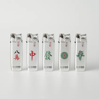 Mahjong-themed lighter