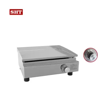Stainless Steel Table Top Grill Dual Gas Griddle on Sale