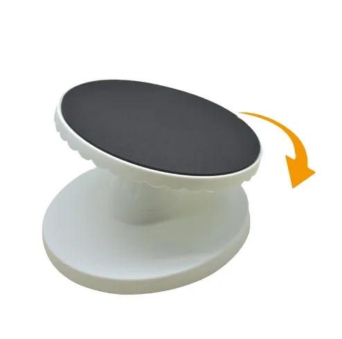 OEM Hot Sale Plastic Removable Cleaning Cake Stand Turntable