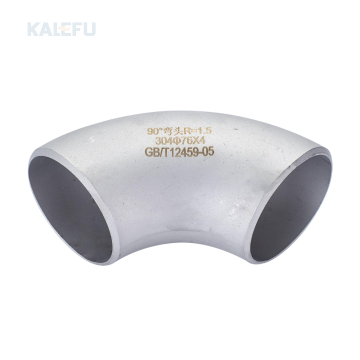 High-Quality 304 & 316 Stainless Steel 90° Welding Equal Elbows - Short Radius, Meeting Industry Standards