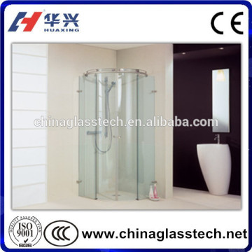 CE interior 8mm frosted glass doors for bathrooms