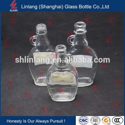 blue amber green clear camellia oil bottle