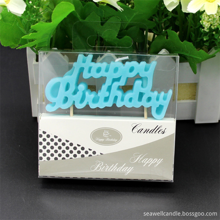 Letter Birthday Candles