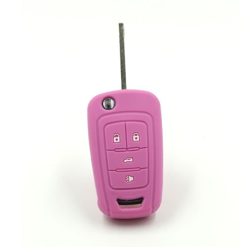 4 Button Silicone Car Key Cover For Chevrolet