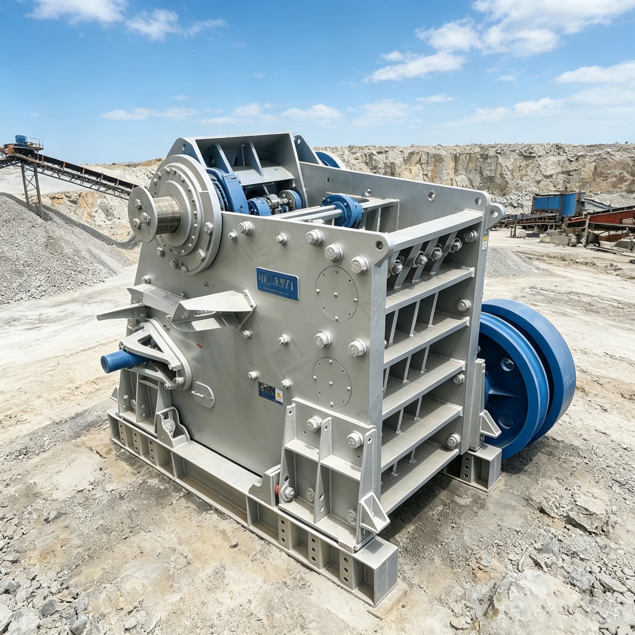 Large jaw crusher