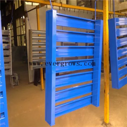 powder coating euro pallet elements
