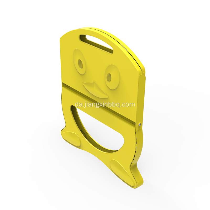 X-Shape foldbar kulgrill med smilemønster