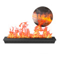 Customized Size LED 3D Flame Diffuser Aroma Humidifier