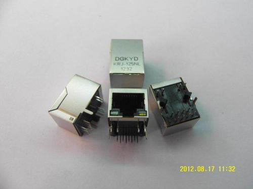 90 Degree Tab- Down Transformer Rj45 For 10/100base-t/tx Applications, Magnetic Rj45, Rj45 Shielded Connector