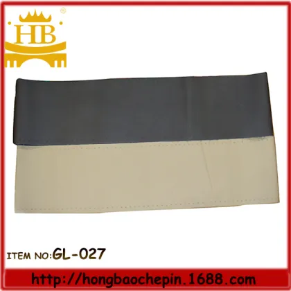 hand sewing stiching with Genuine Leather car steering wheel covers with needle