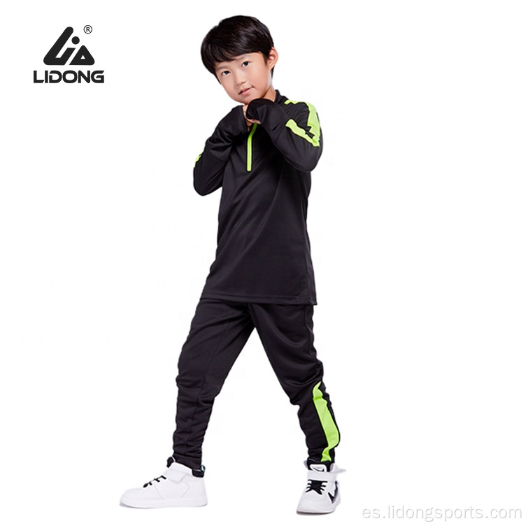Fashion Wholesale Unisex Track trajes de pistas para niños Sport Wear