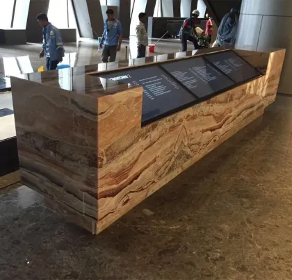 Monika Monica Red Marble Large Slabs Unique Style