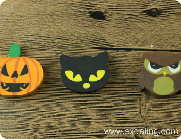 Lovely Christmas Halloween 3D Erasers