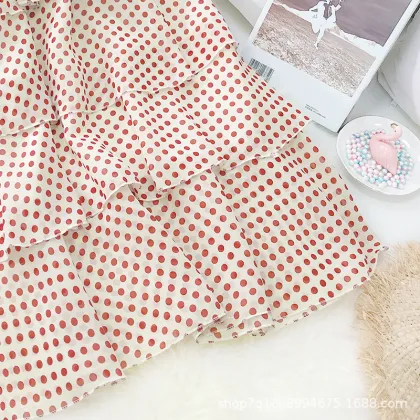 Casual Dresses Women/Girl Little Point Chiffon Skirt