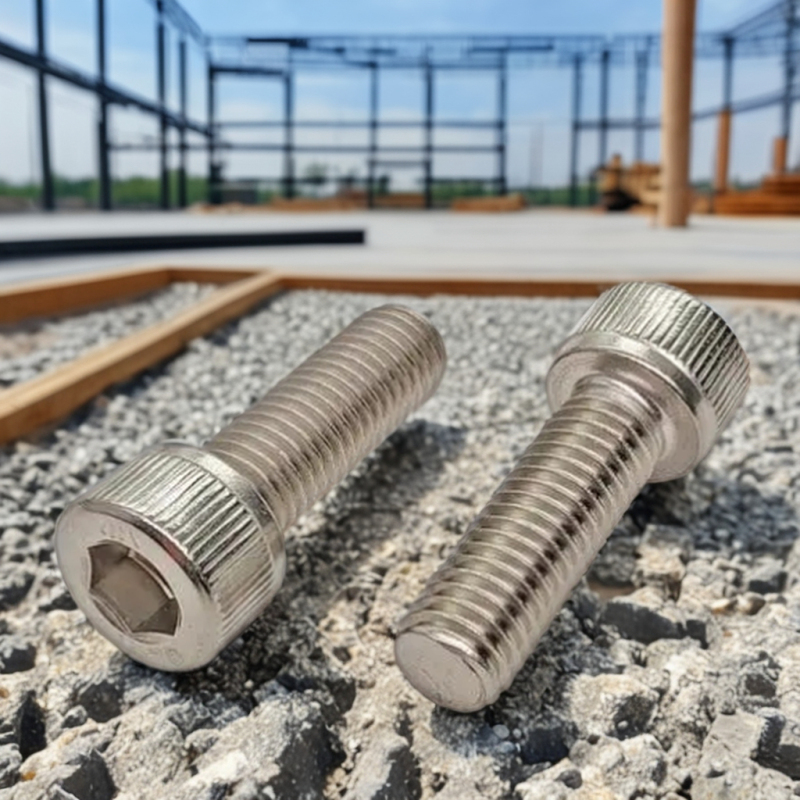 Custom Stainless Steel SS 304 High Strength ANSI B18.3 Hex Head Screws 1/4-5/8 Inch American