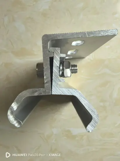 Aluminum alloy anodized extrusion rooftop clamps