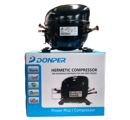Original New R134a R600a 1/8HP 1/6HP 1/5HP 1/4HP 1/3HP 1/2hp Refrigerator freezer Compressor Individual Carton Package