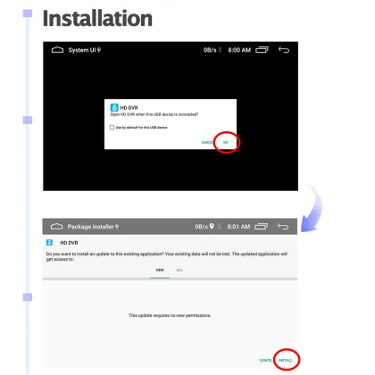 USB HD DVR Car DVR Video Recorder Dash Cam with TF Card Support