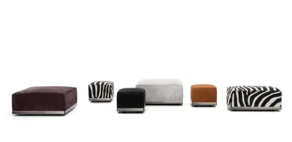 WEST Ottoman Custom Colorful