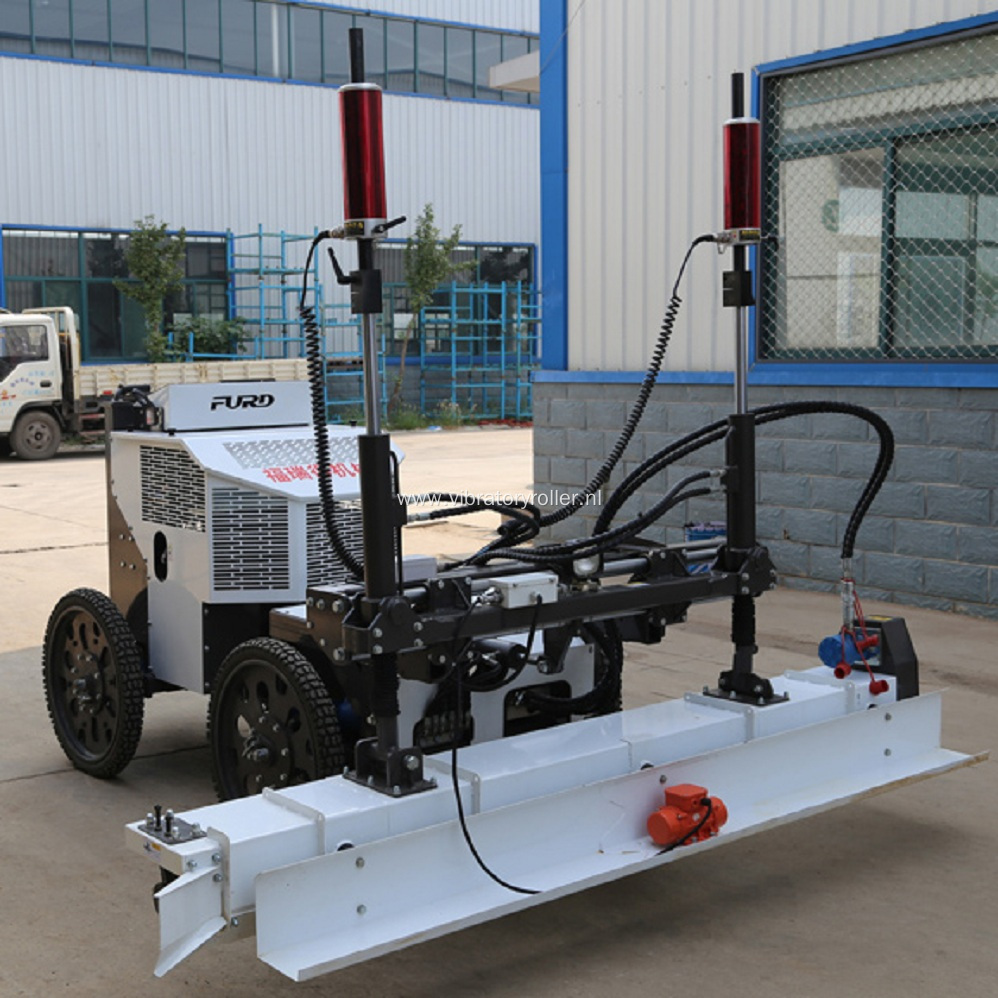 Hydraulic Steering Laser Screed Concrete Machine