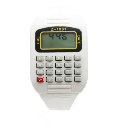 New Designer Fashion Children Calculator Watches