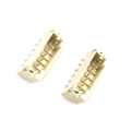 Pegatina horizontal 6p Boldista de aguja con conector blanco