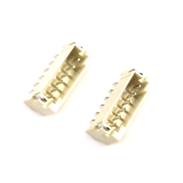 Pegatina horizontal 6p Boldista de aguja con conector blanco