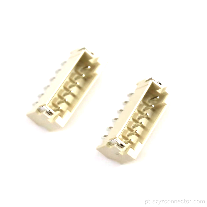 adesivo horizontal porta-agulha com conector branco 6P