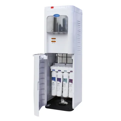 Water Dispenser with White Home Appliances: Four-Stage Filters, Free Spare Parts, and Hot & Cold Functionality