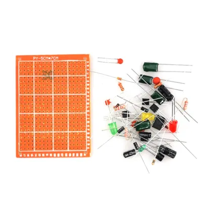 Beginner Welding Practice Kit: Electronics Training Board for DIY Projects