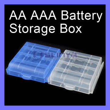 Battery Storage Box Battery Box for AA and AAA Battery