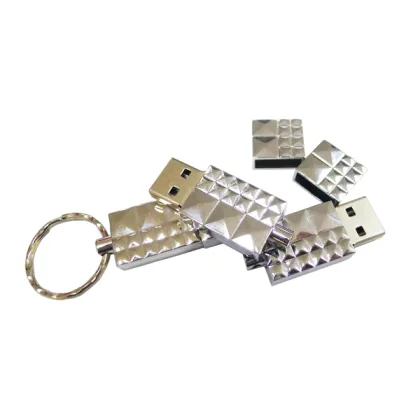 Waterproof Metal 32GB USB Flash Drives Key Chain