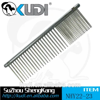 Special design stainless steel grooming comb