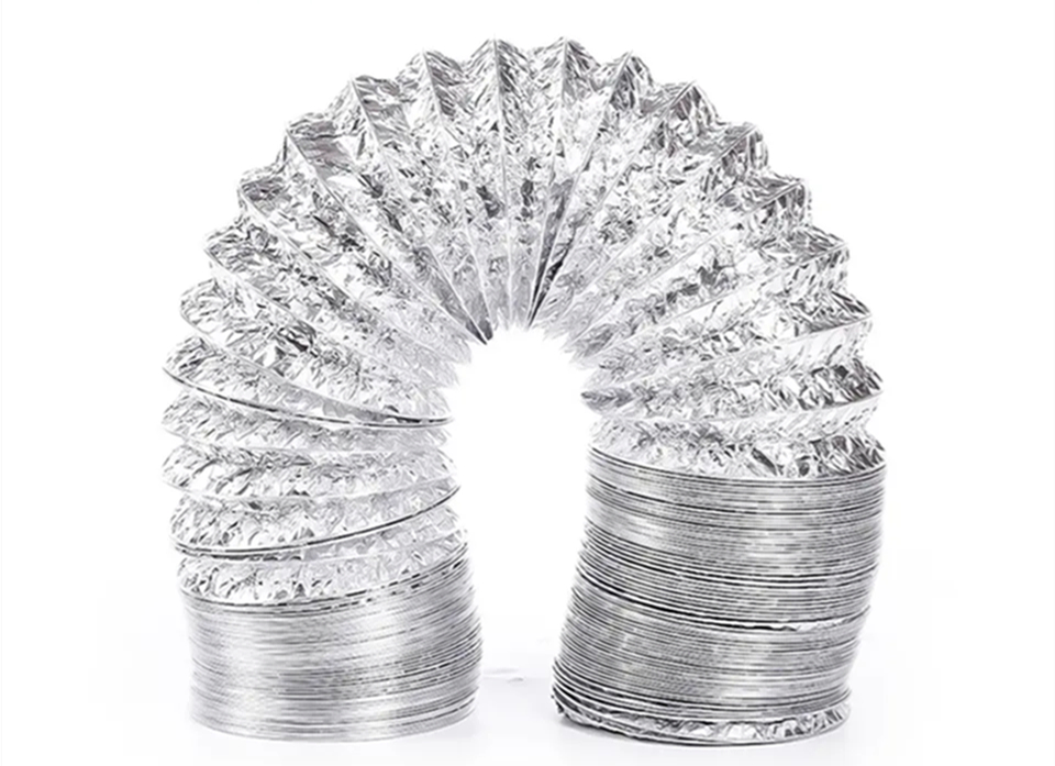 High Quality Aluminum Flexible Duct For Hvac Ventilation 25 Feet Long Or 10m Length 2 Jpg