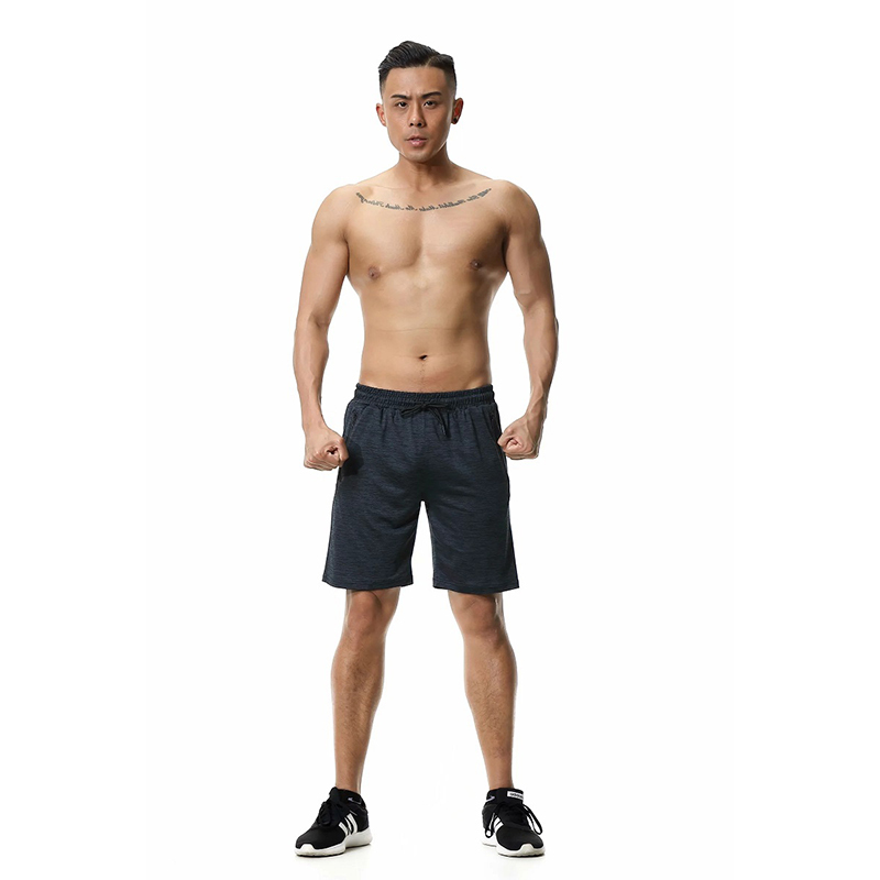 Men Shorts Grey Active Gym Mens Shorts