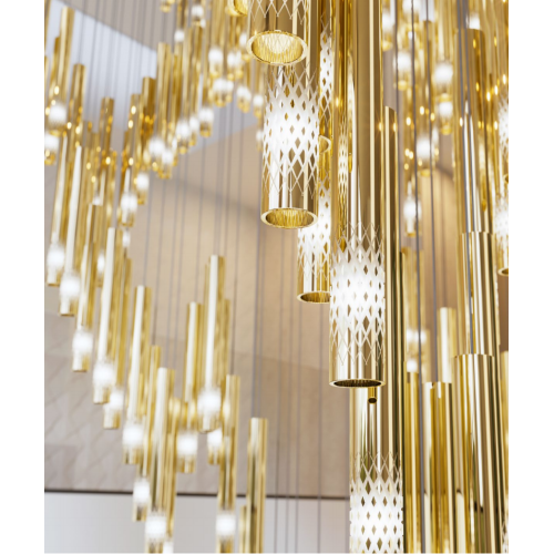 Personnalisation Crystal Chandelier Hall Hall Hall Crystal