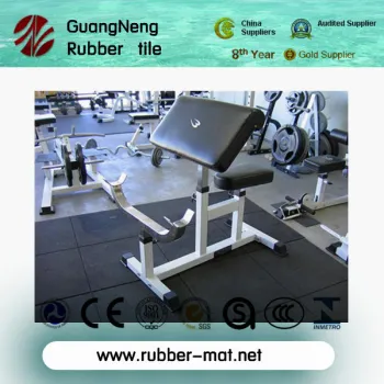 1m*1m elastic interlocking gym floors gym flooring mat